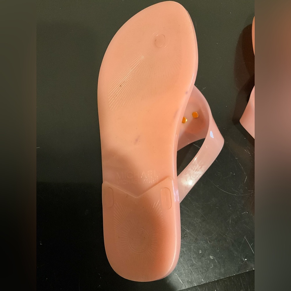 Michael Kors Pink Sandals Size 9M - Picture 6 of 7